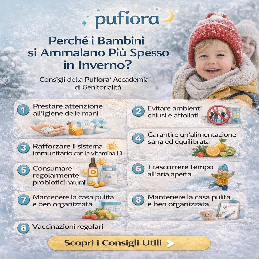 Come Proteggere il Tuo Bambino dalle Malattie Invernali