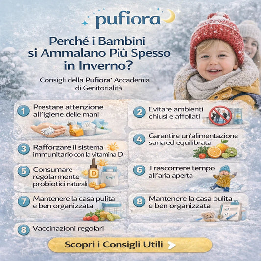 Come Proteggere il Tuo Bambino dalle Malattie Invernali
