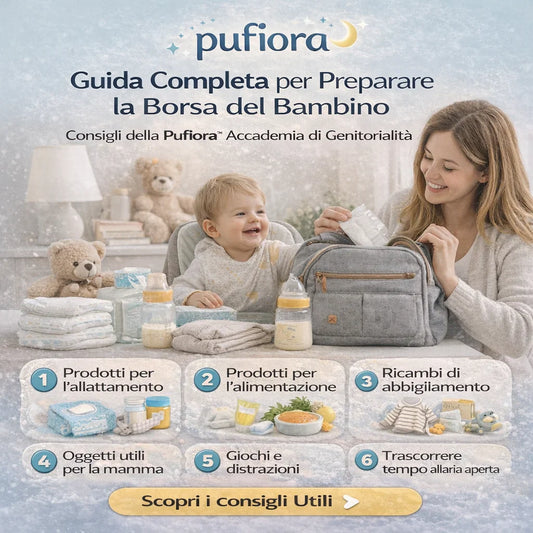 Come preparare la borsa per il bambino?