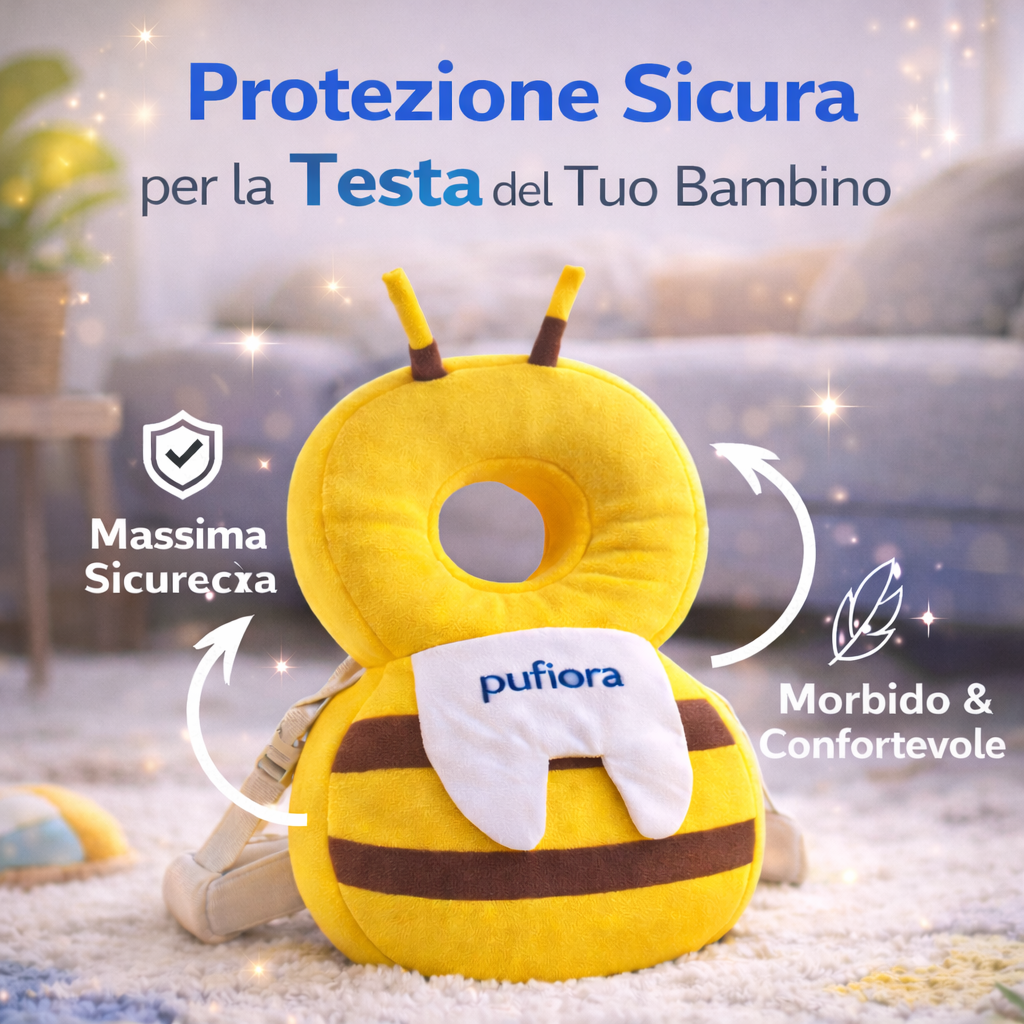 Pufiora™ Cuscino Protettivo per Testa e Corpo del Bebè