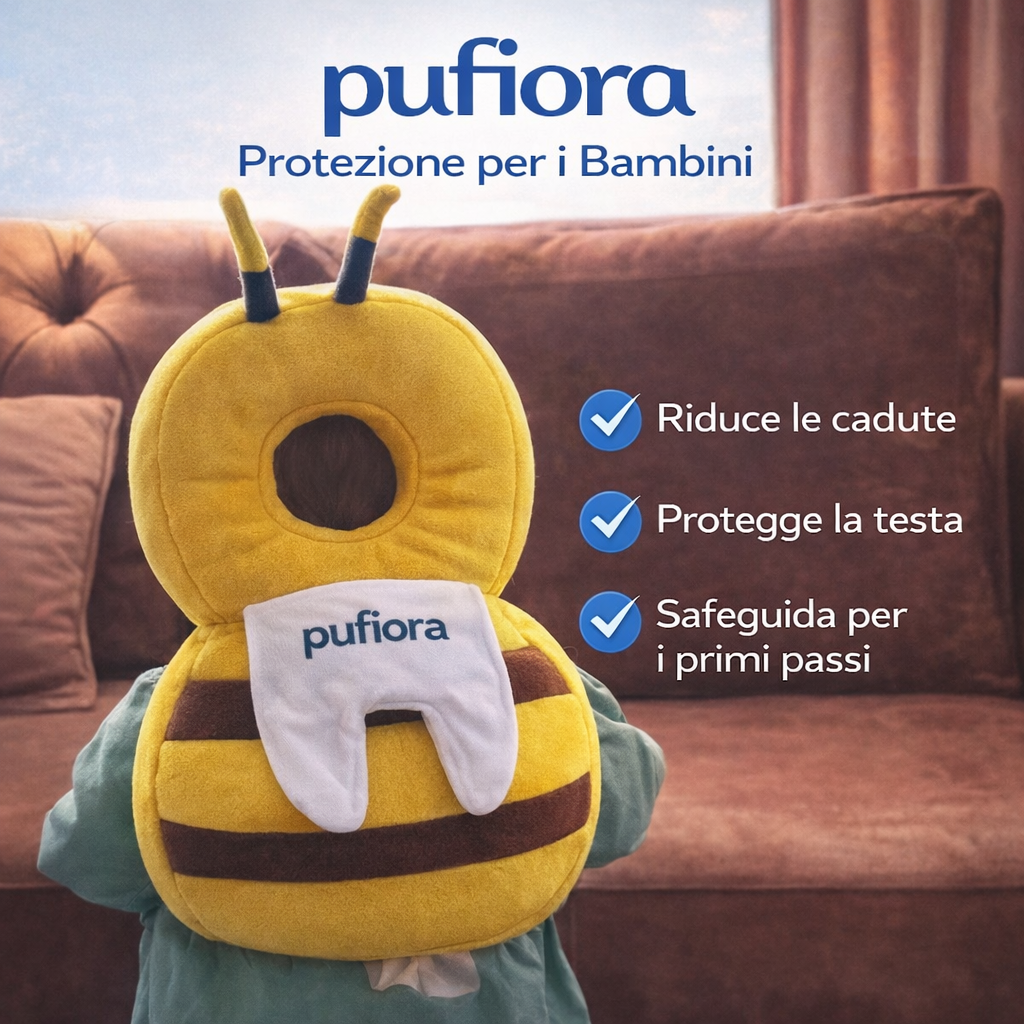Pufiora™ Cuscino Protettivo per Testa e Corpo del Bebè