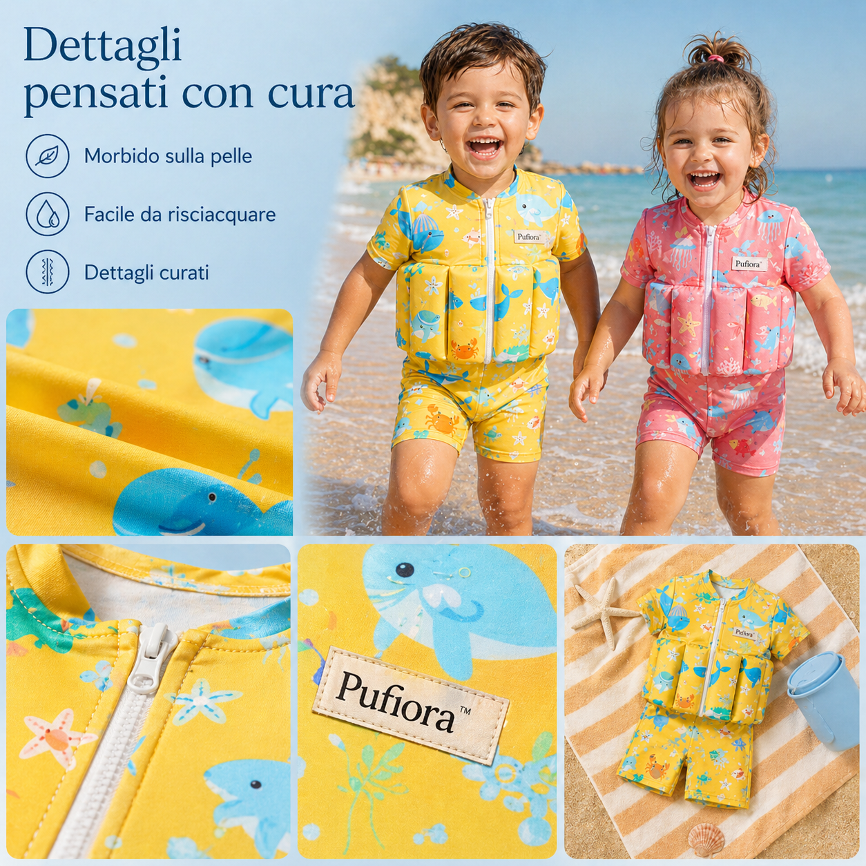 Pufiora™ AquaPrimi Costume Galleggiante