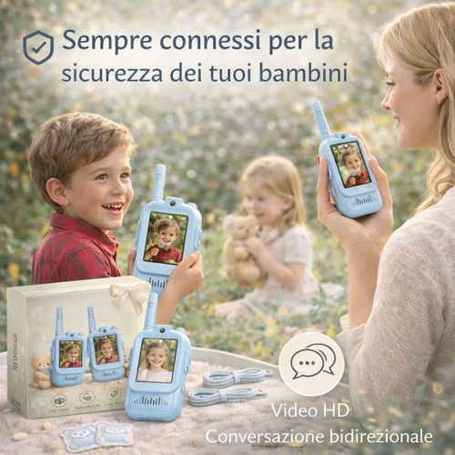 Pufiora™ Video Walkie Talkie per Bambini