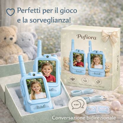 Pufiora™ Video Walkie Talkie per Bambini