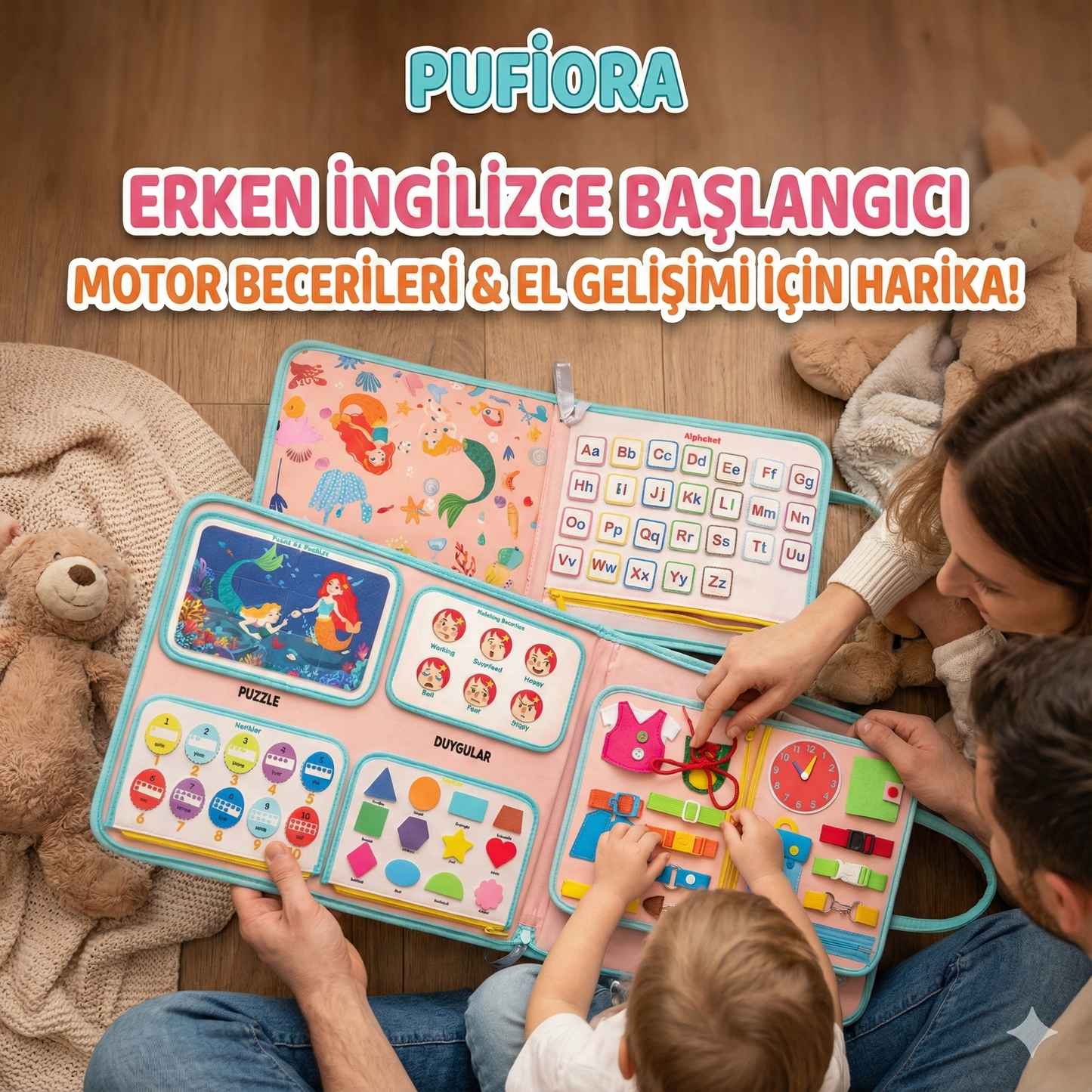 Pufiora™ - Eğitici Çocuk Çantası